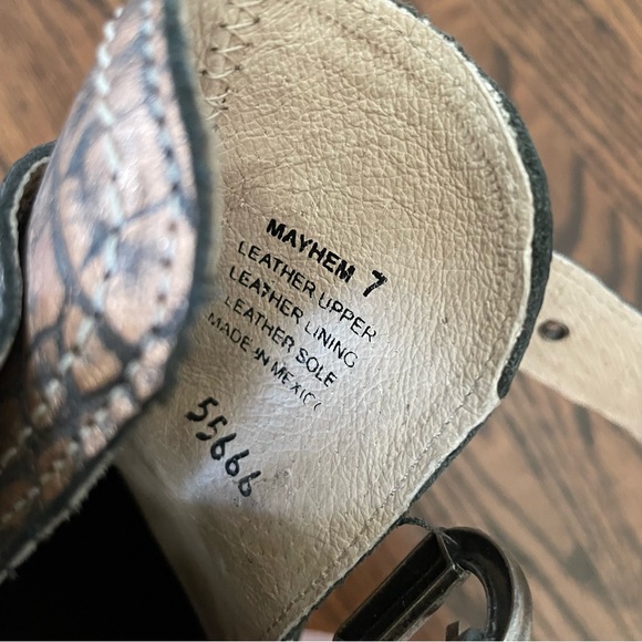 NEW Freebird Mayhem Boots Size 7 - Picture 6 of 6